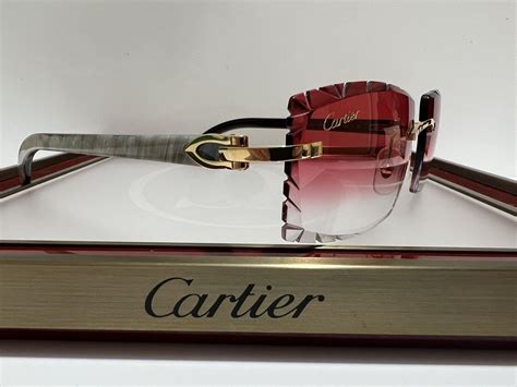 cartier buffs for sale|cartier buffs glasses with diamonds.